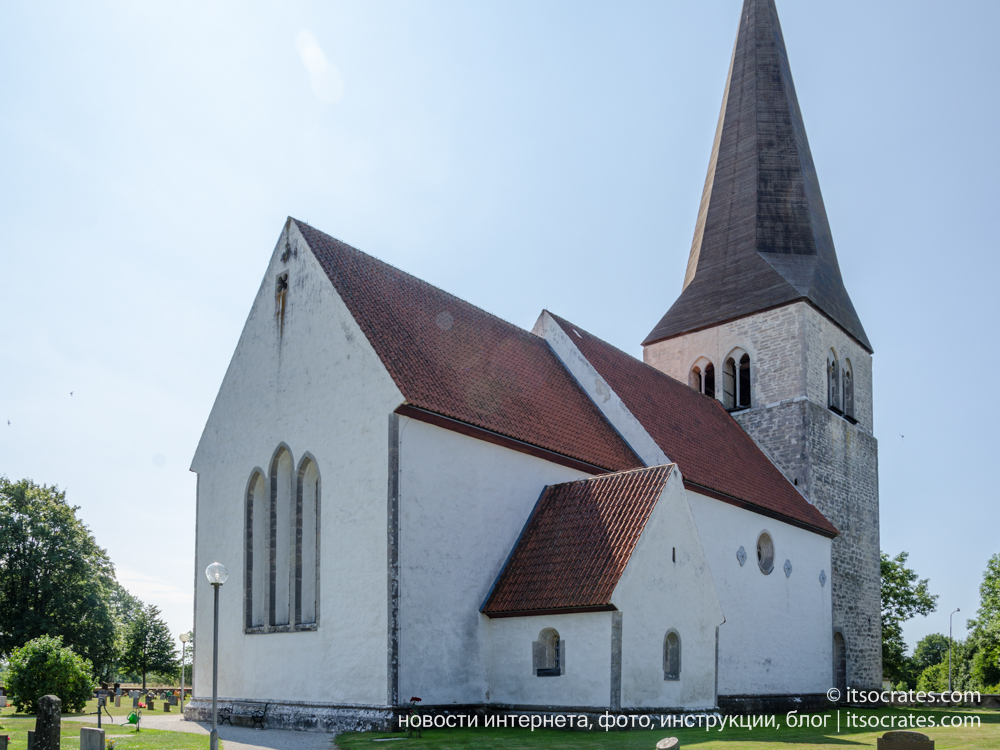Остров Готланд в Швеции - церкви на острове