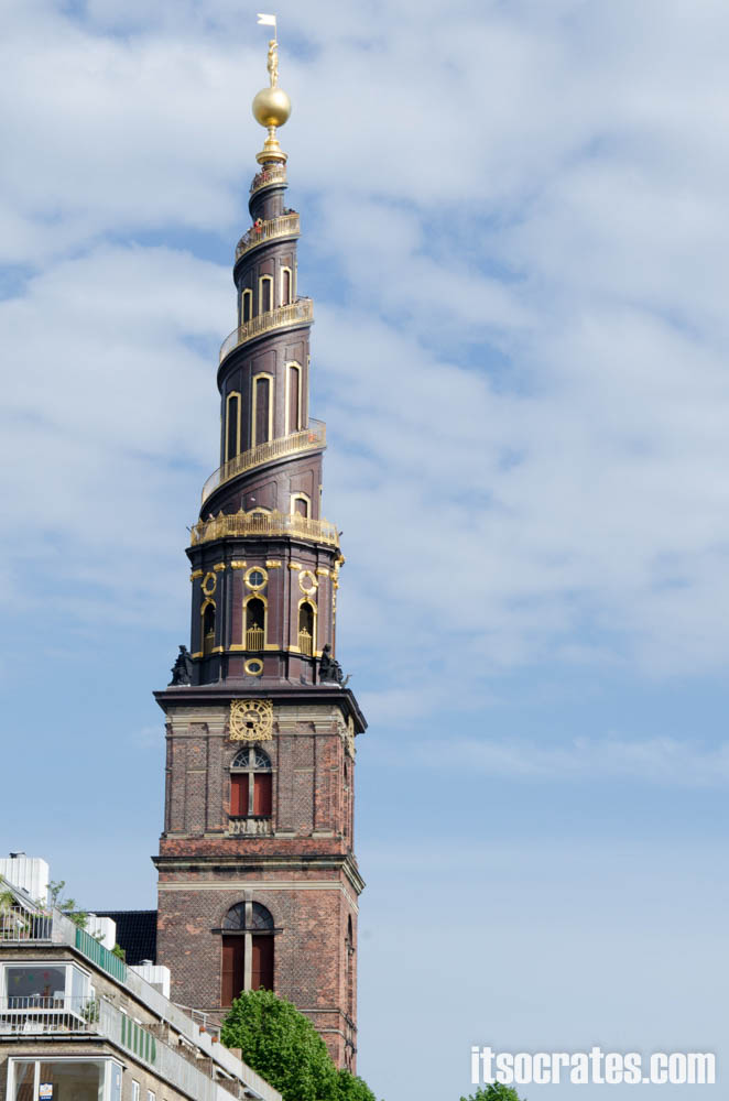 Достопримечательности Копенгагена, Дания - Церковь Спасителя (Vor Frelsers Kirke)